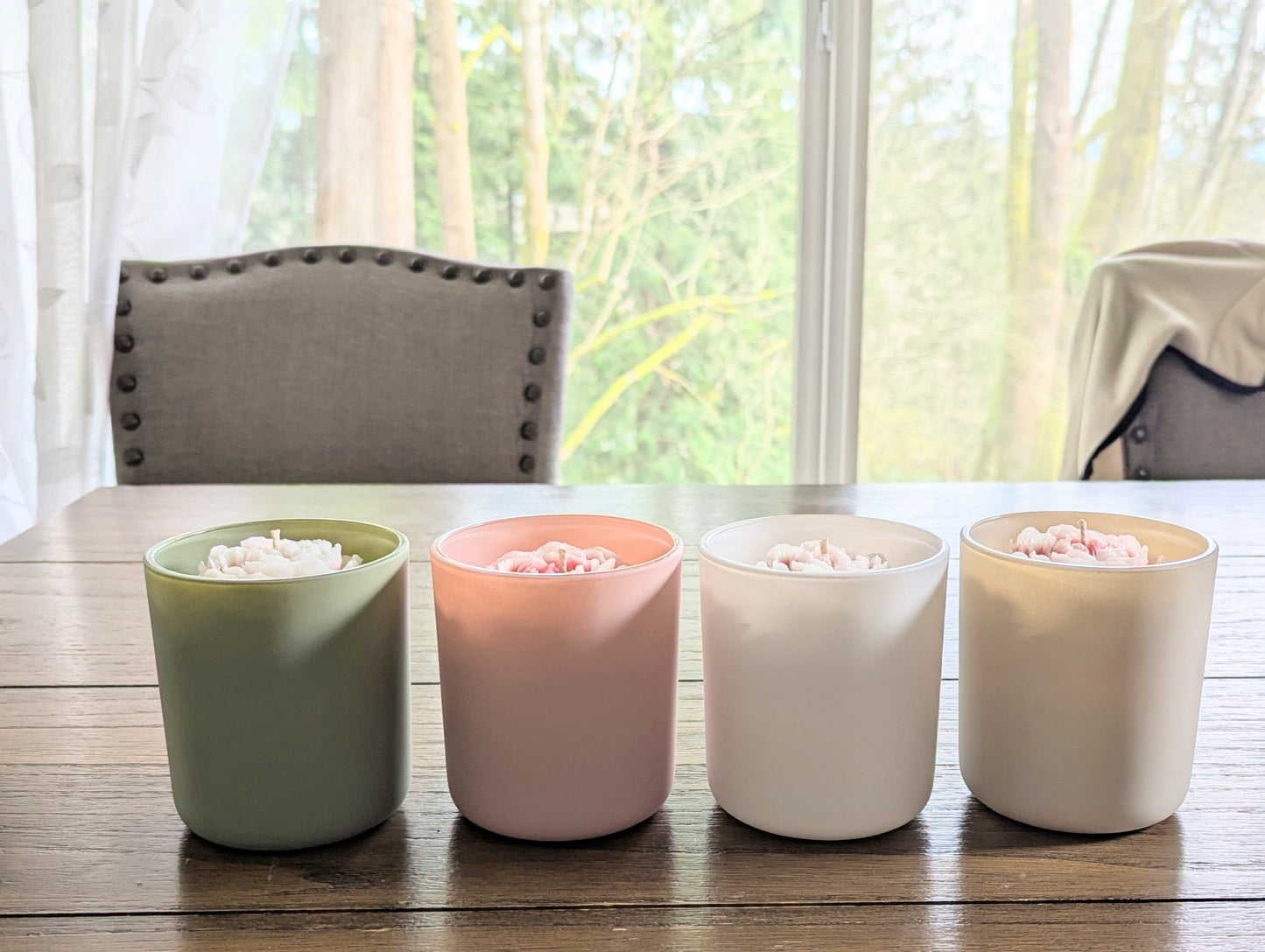 *Made to Order!!* UNSCENTED version of Our most-loved Spring Collection Intention Candle is back—Now Even More Stunning!✨💐