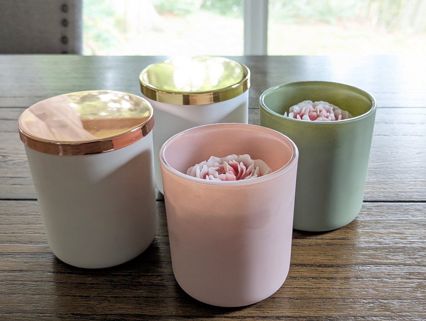 *Made to Order!!* UNSCENTED version of Our most-loved Spring Collection Intention Candle is back—Now Even More Stunning!✨💐