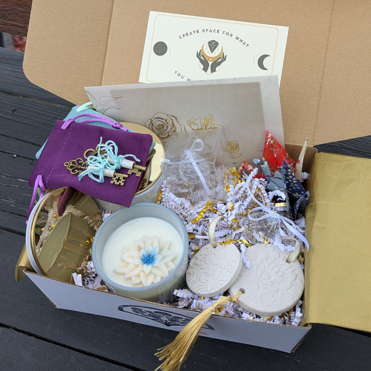 *Pre-order!* The Gentle Manifestor ~ Christmas Ritual Box '26 Fire • Scent • Light ~