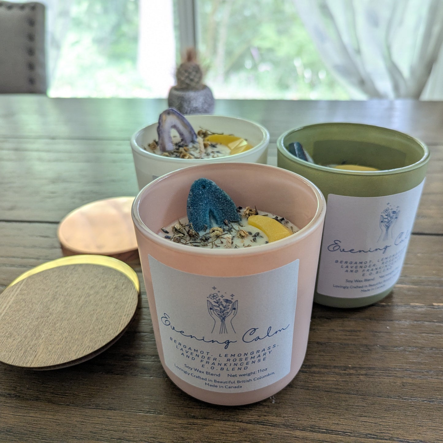 *Made to Order!!* UNSCENTED Magic Intention Candle (Glass Jar : 11oz)