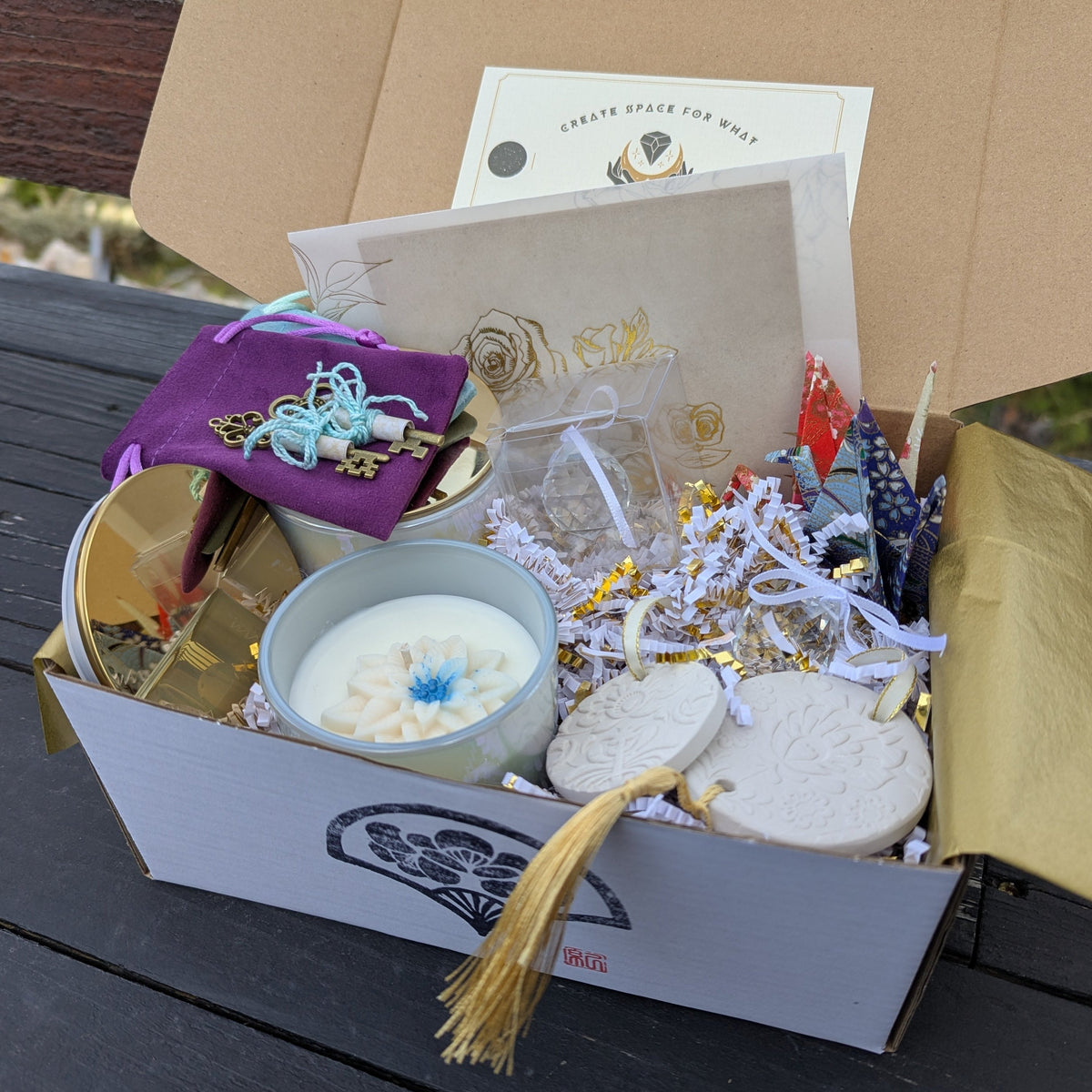 *Pre-order!* The Gentle Manifestor ~ Christmas Ritual Box '26 Fire • Scent • Light ~