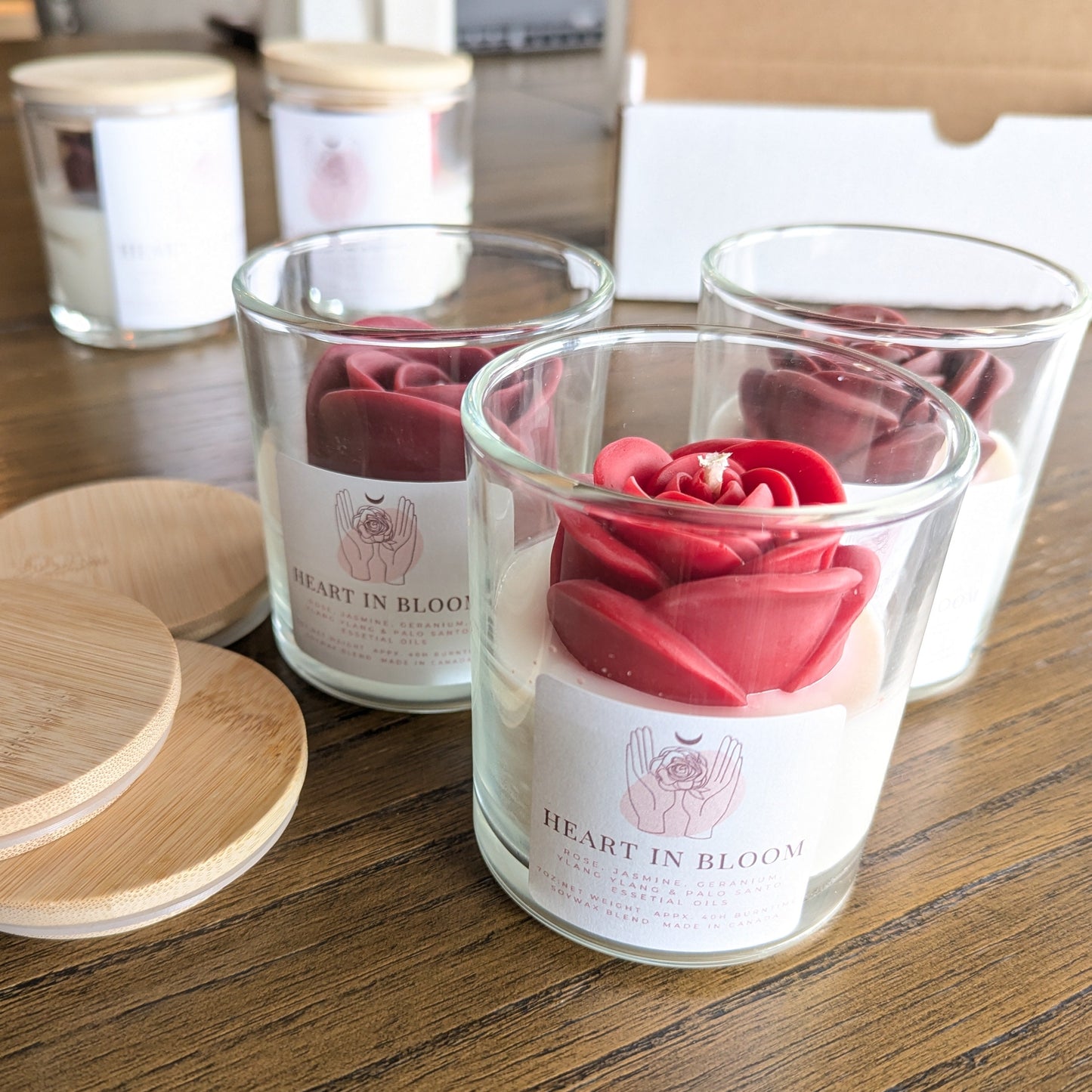 Heart Ritual Set ~Love Relationship Intention Candle~