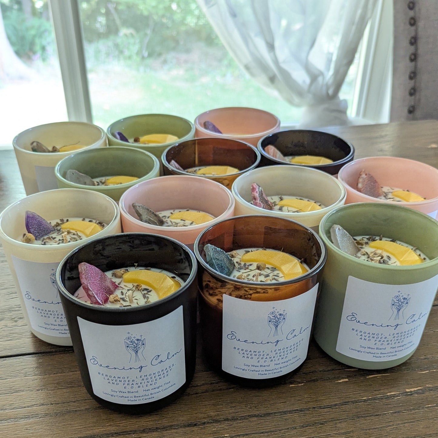 *Made to Order!!* UNSCENTED Magic Intention Candle (Glass Jar : 11oz)
